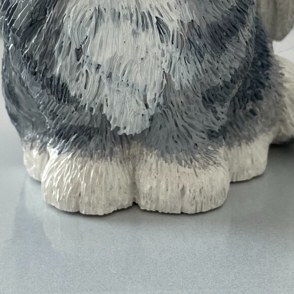 Angel Cat Resin Statue Gray Tabby 5" 1998 Cuddly Creations by Angel Originals - Picture 8 of 11